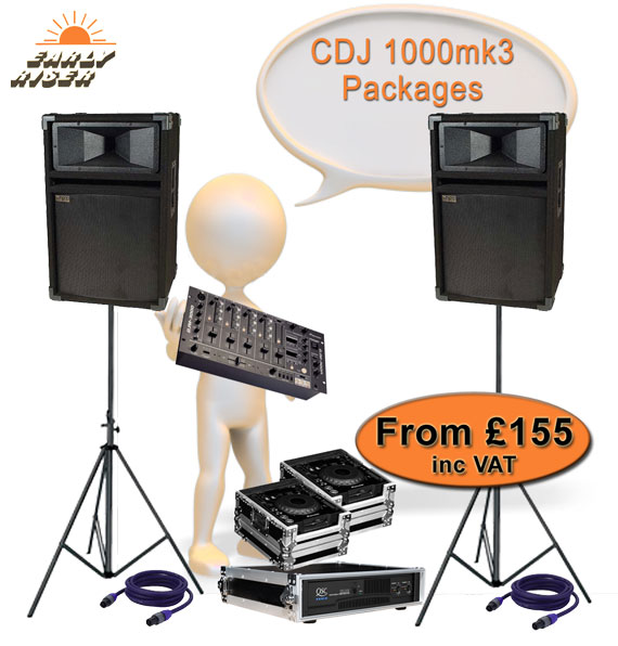 Pioneer CDJ1000mk3 For Hire